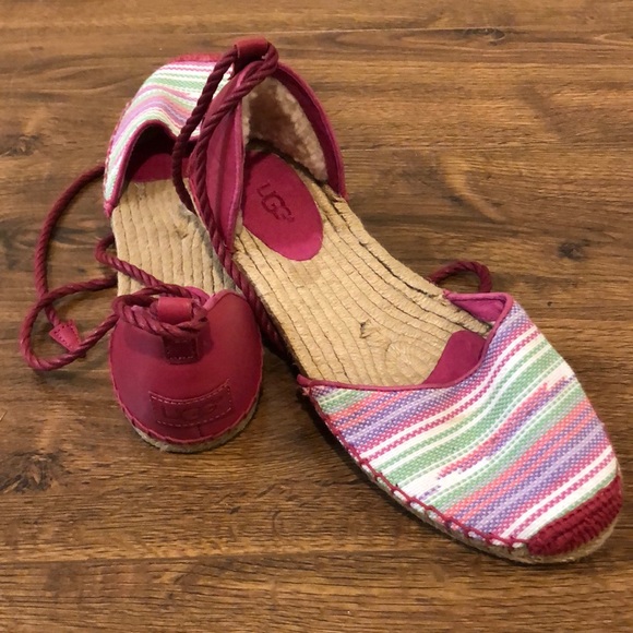 Ugg Libbi Serape-Striped Espadrilles - Picture 3 of 3